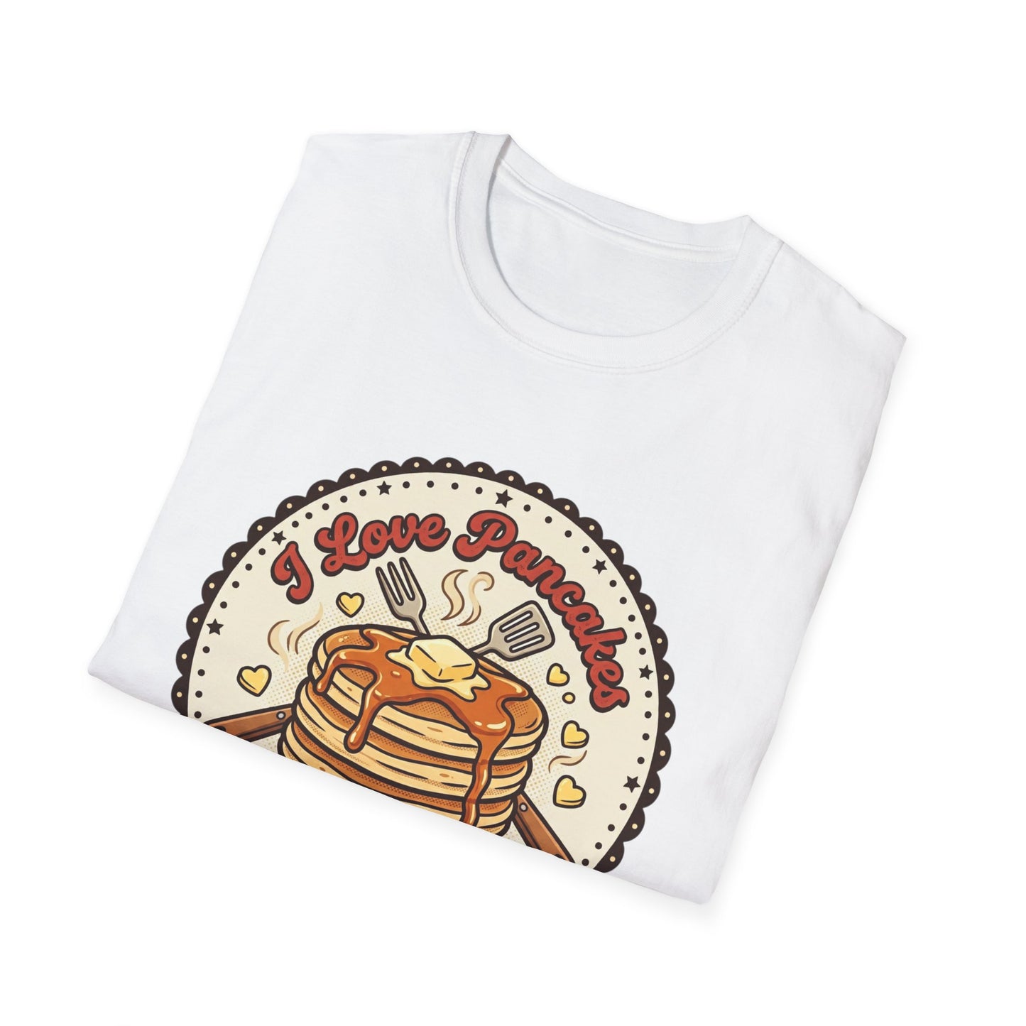 Pancake Love T-Shirt — Cute Stack of Pancakes Breakfast Tee