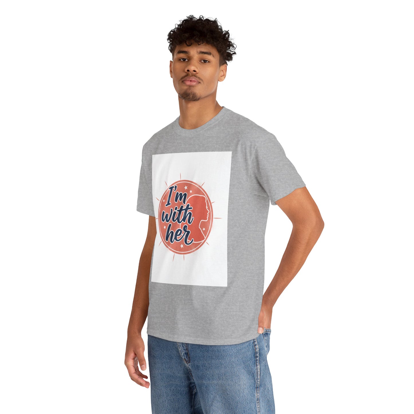 I'm With Her Tee — Feminist Equality Graphic T-Shirt