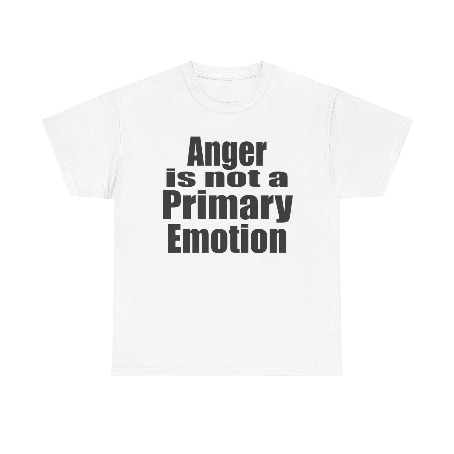 Anger is not a Primary Emotion