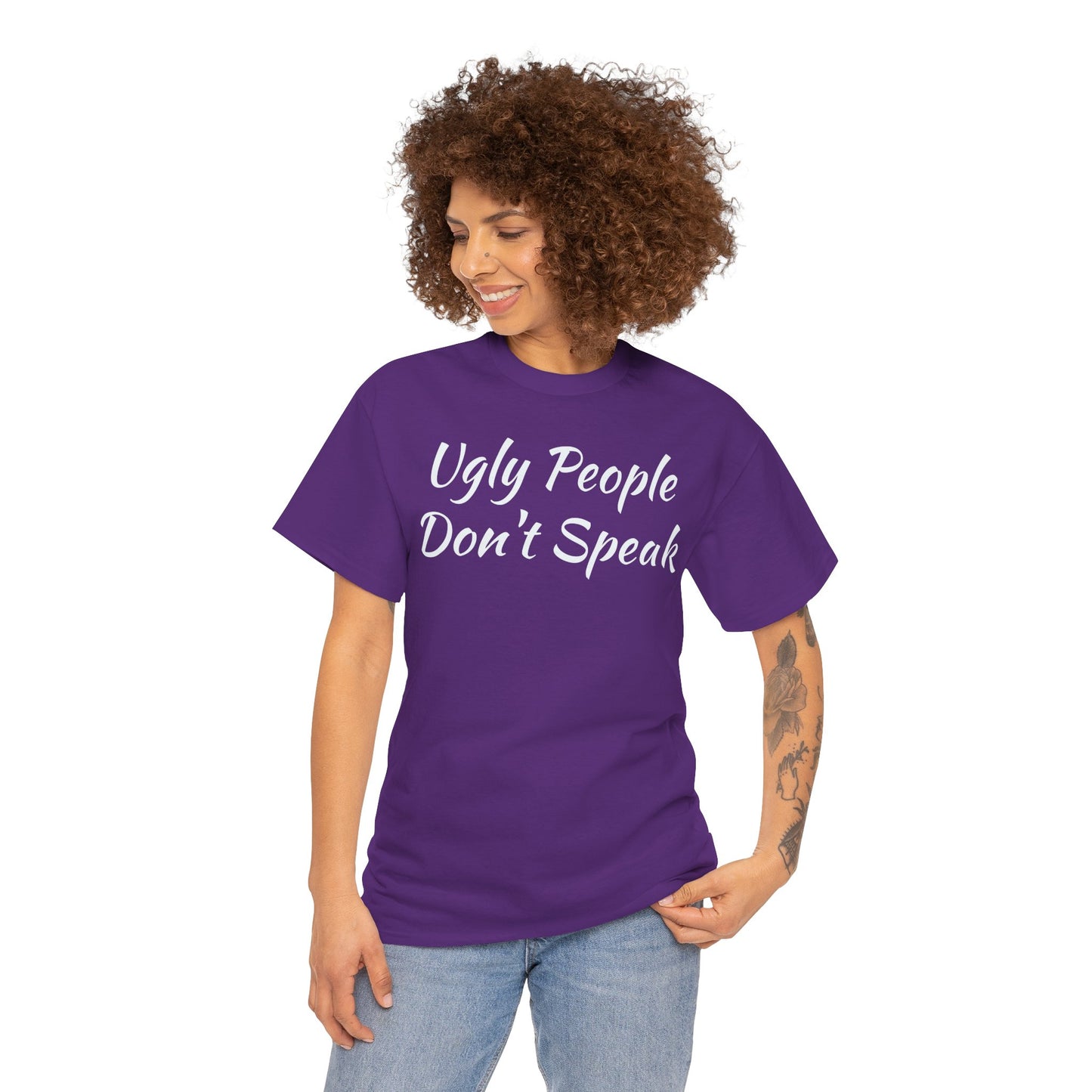 Ugly People Don't Speak