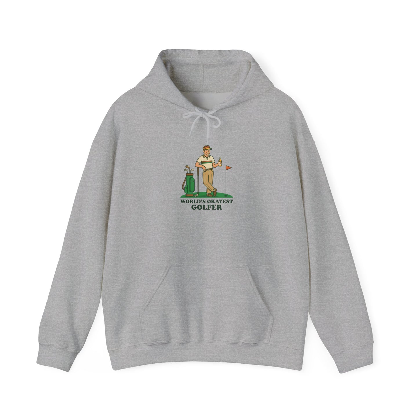 Golfer Unisex Heavy Blend™ Hooded Sweatshirt