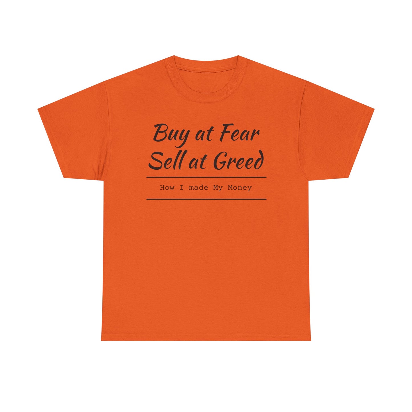 Buy at Fear Sell at Greed