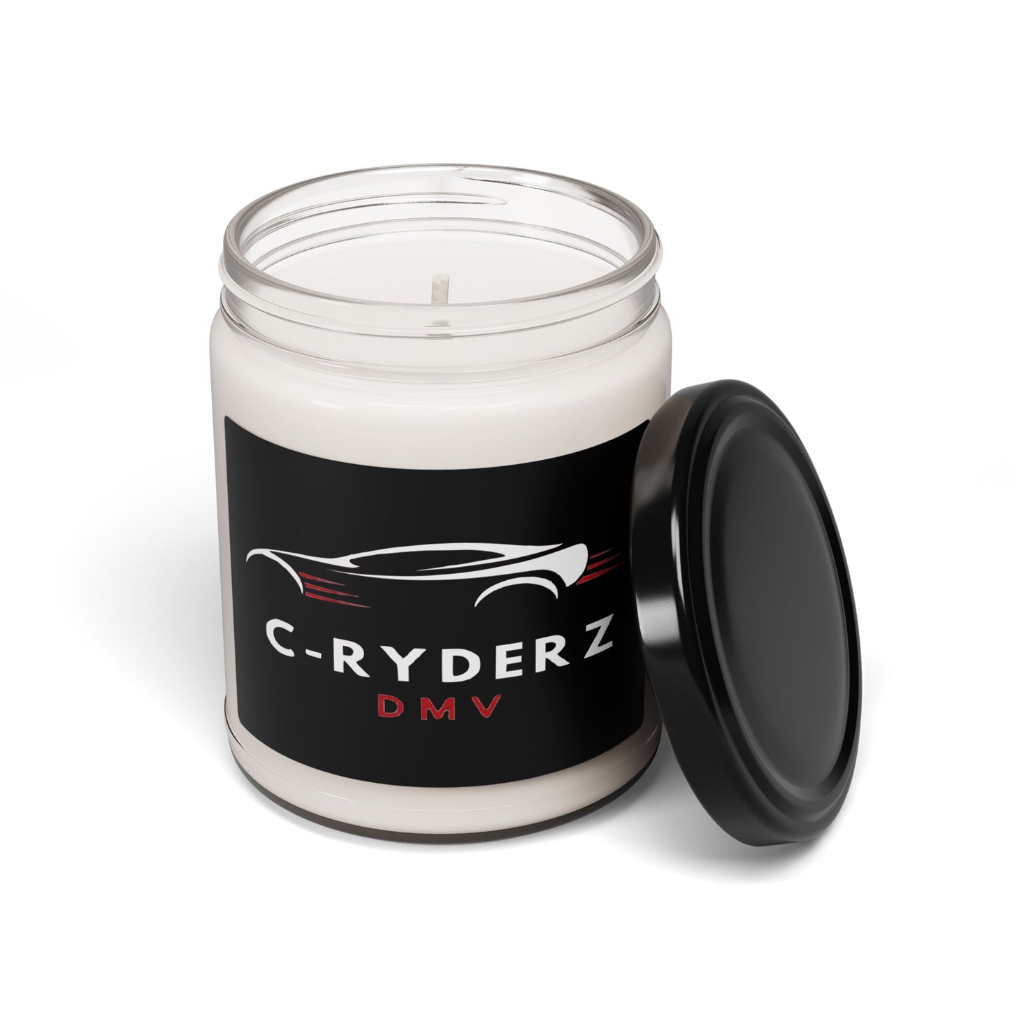C-RYDERZ DMV Scented Soy Candle — 9oz Car Club Logo Candle