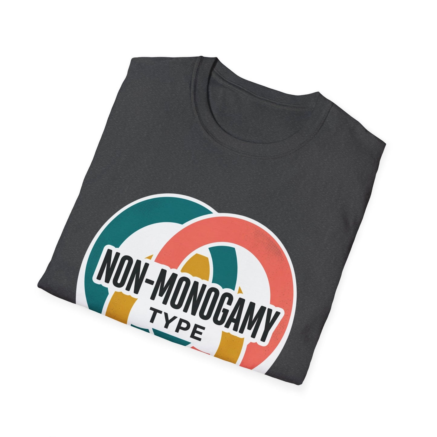 Non-Monogamy Type T-Shirt — Retro Polyamory Pride Tee Printify