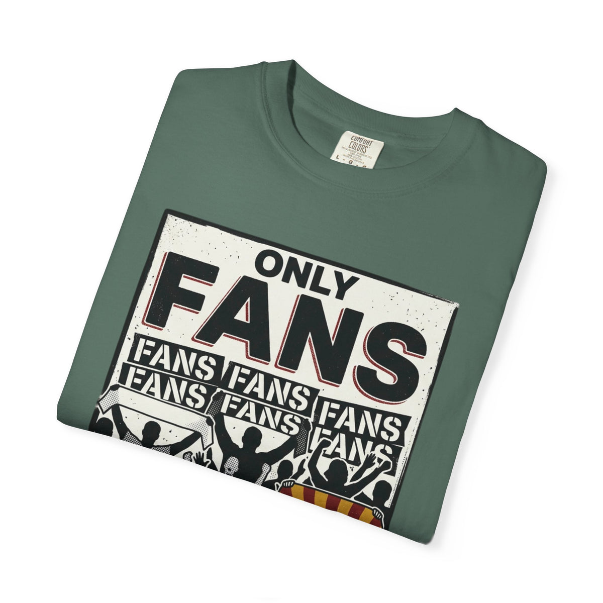 Only Fans Crowd Graphic T-Shirt — Vintage Sports Fan Tee