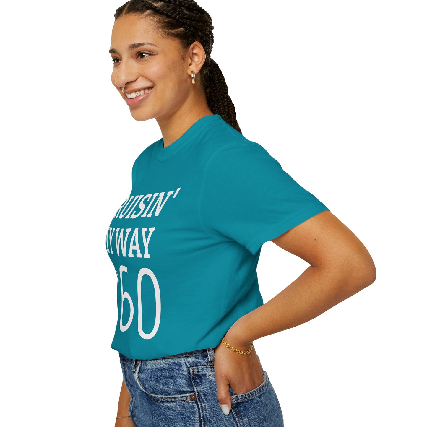 Cruisin' My Way Into 60 T-Shirt — 60th Birthday Tee