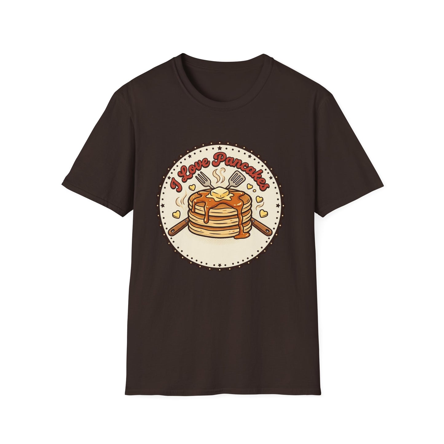 Pancake Love T-Shirt — Cute Stack of Pancakes Breakfast Tee