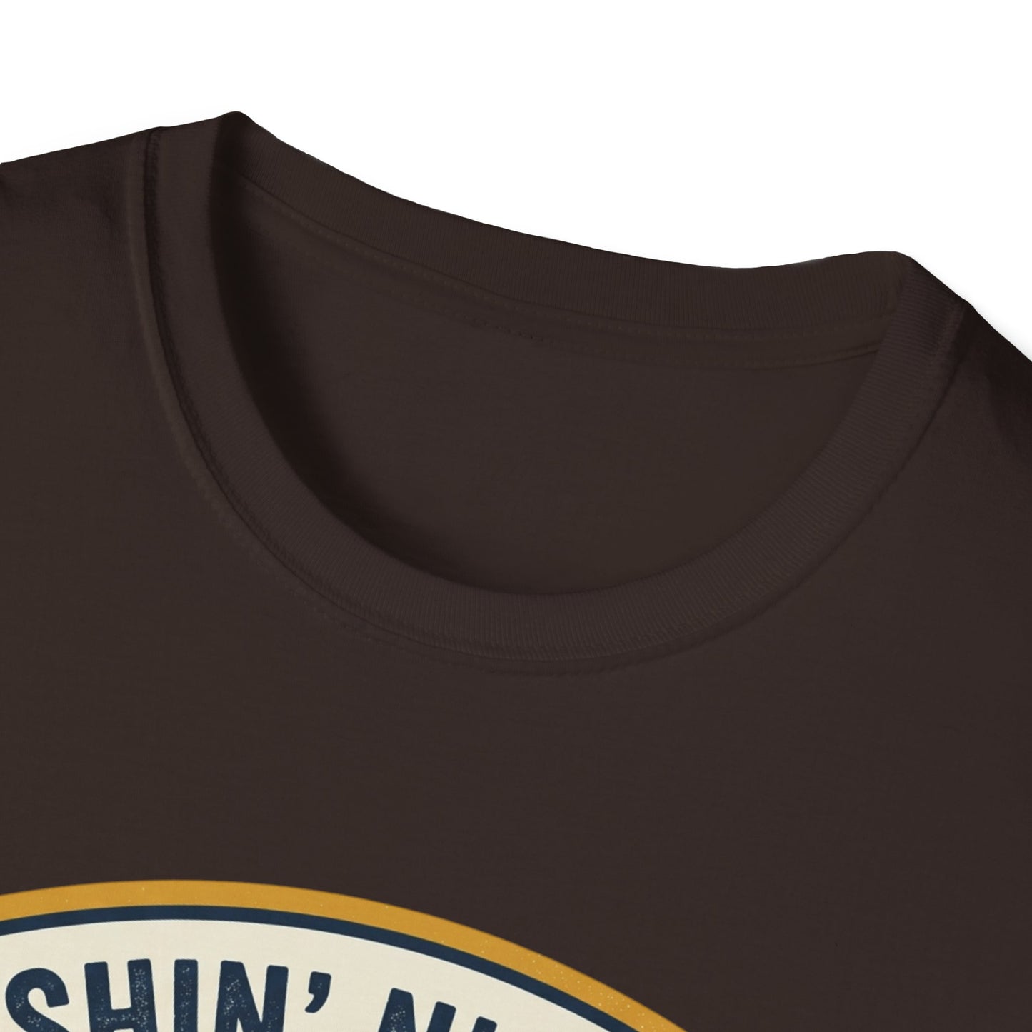 Fishing N' Beer T-Shirt — "Fishin' N' Beer That's Why I'm Here" Fishing Graphic Shirt
