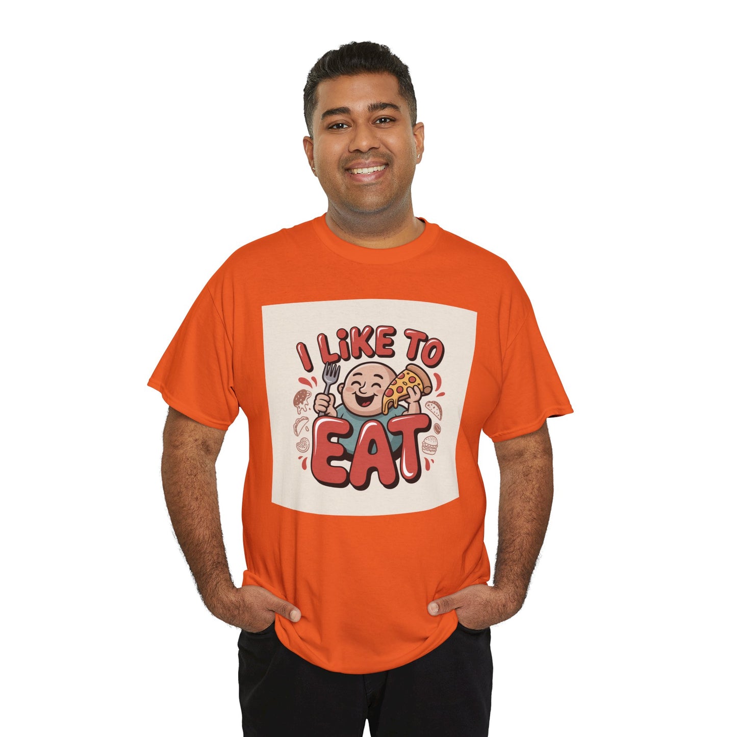 I Like To Eat T-Shirt — Funny Food Lover Graphic Tee
