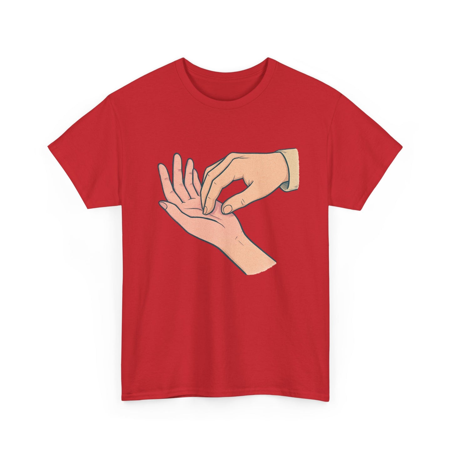 T-Shirt - Gentle Palm Reading Illustration Tee