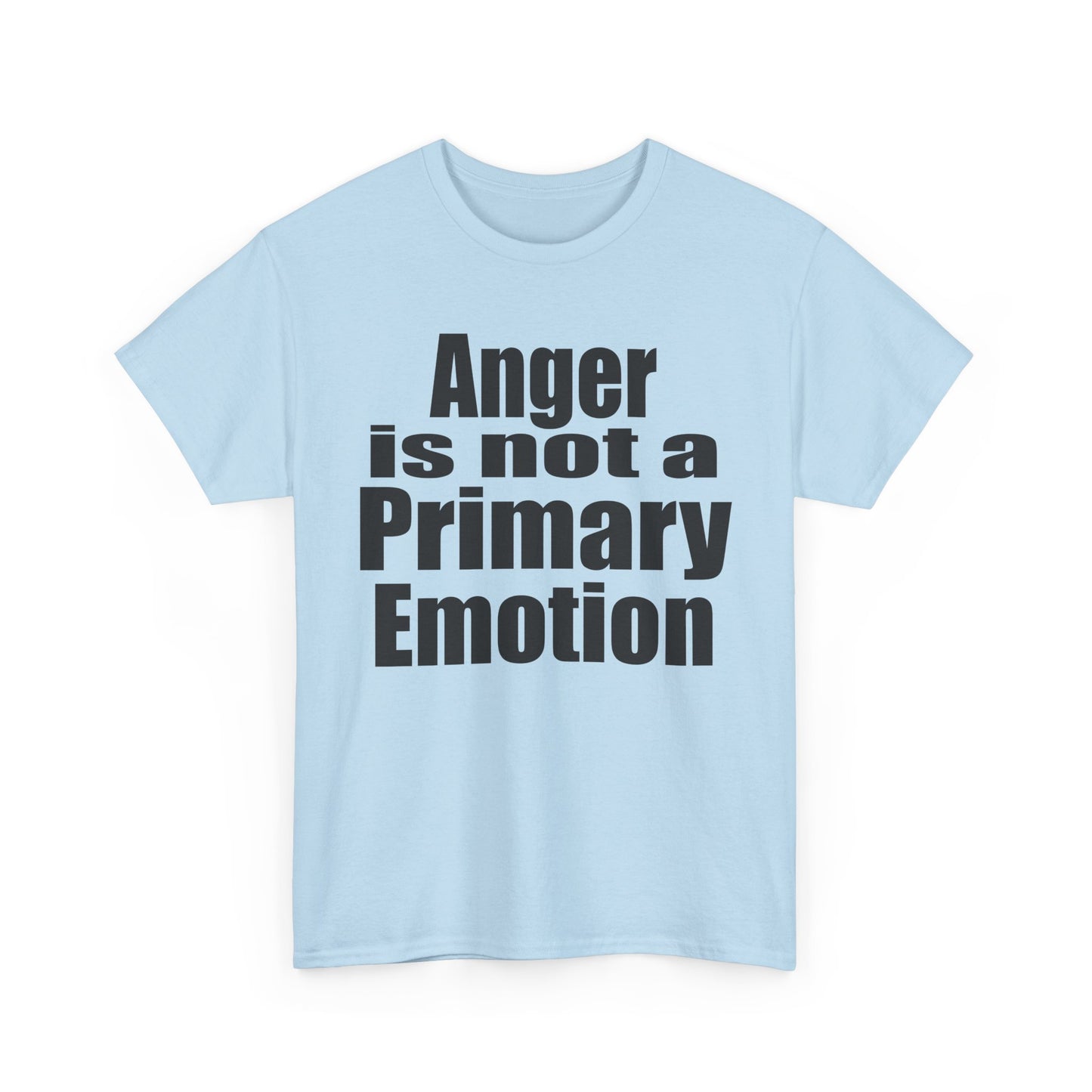 Anger is not a Primary Emotion