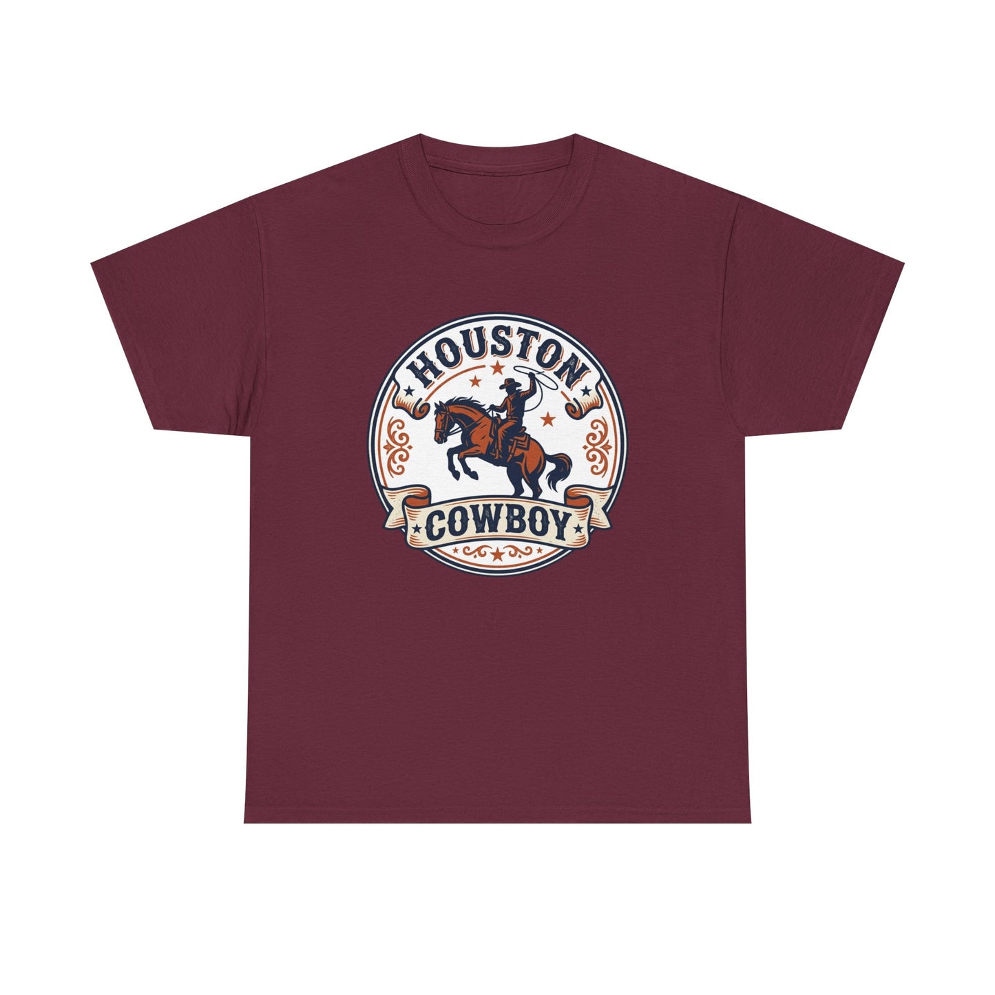 Houston Cowboy T-Shirt – Rodeo Western Graphic Tee