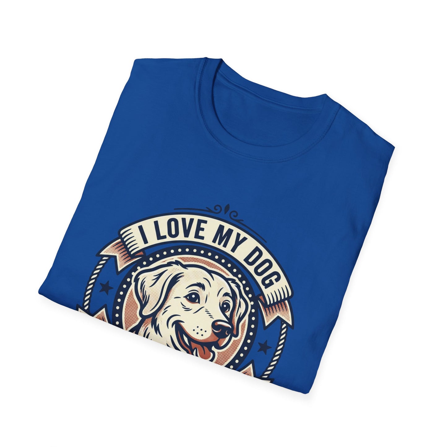 I Love My Dog T-Shirt – Retro Dog Lover Tee ("I Love My Dog More Than Most of the People I Know")