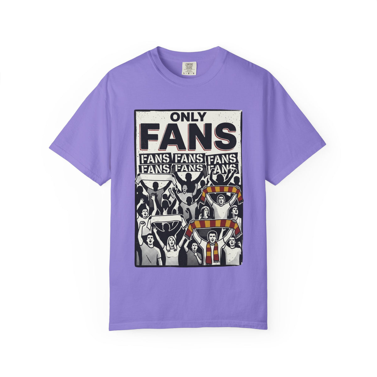 Only Fans Crowd Graphic T-Shirt — Vintage Sports Fan Tee