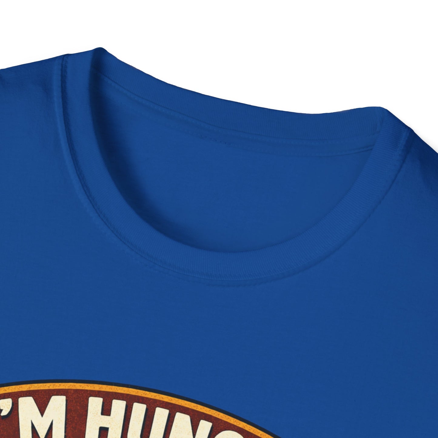 I'm Hungry Burger Graphic T-Shirt — "Do You Feel Buying Me Some Food?" Funny Foodie Tee