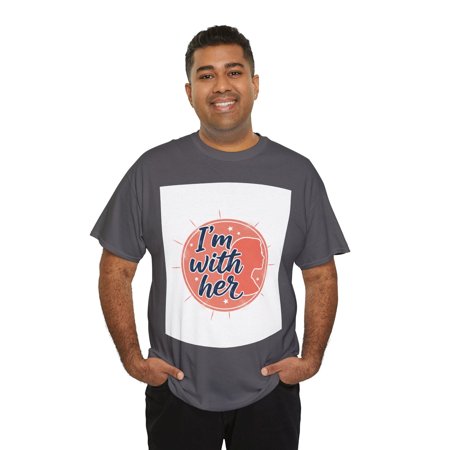I'm With Her Tee — Feminist Equality Graphic T-Shirt