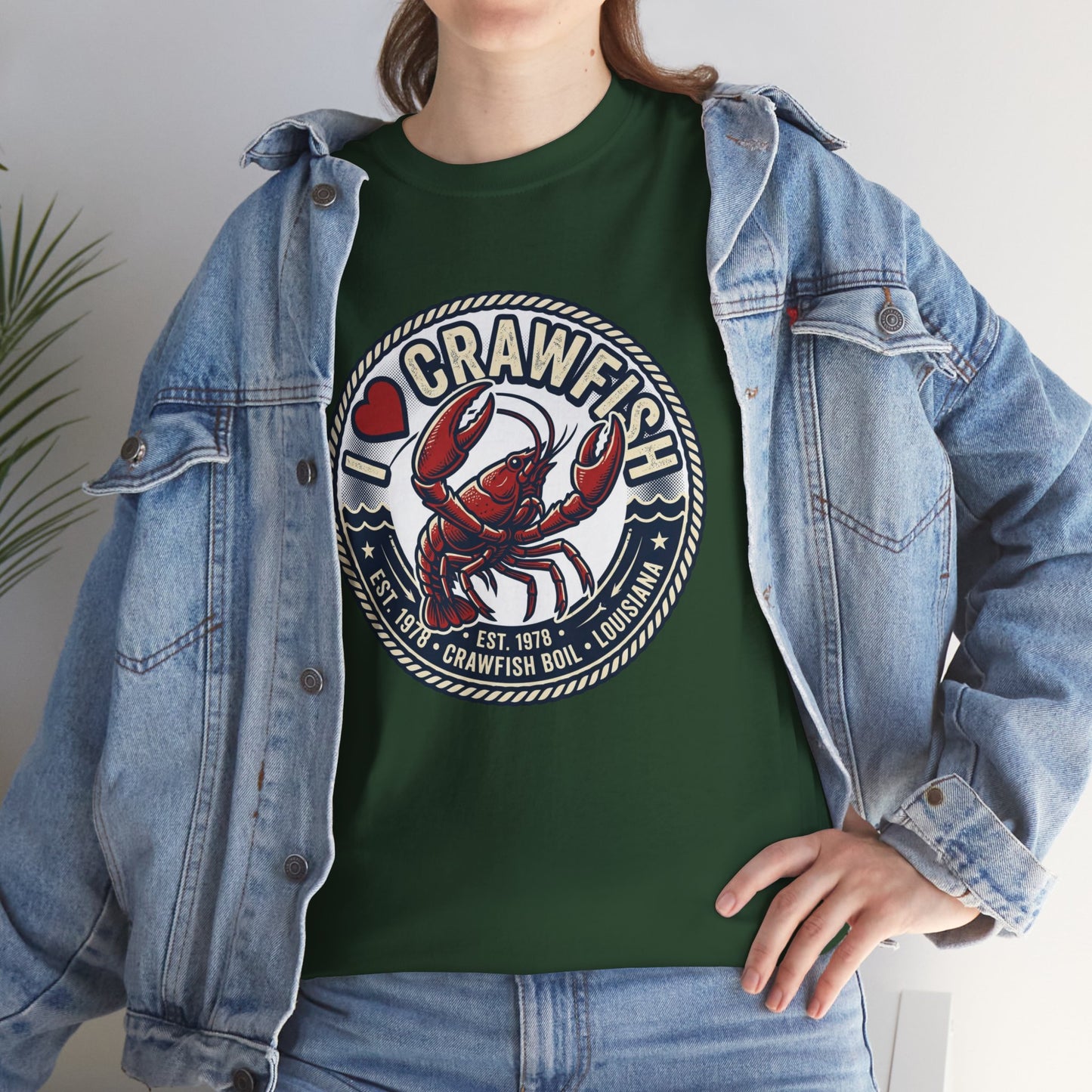 Crawfish Boil T-Shirt - I  Crawfish Seafood Festival Tee