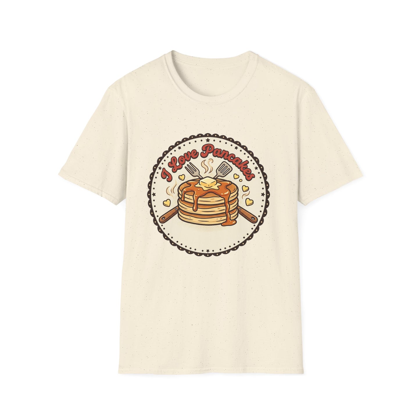 Pancake Love T-Shirt — Cute Stack of Pancakes Breakfast Tee