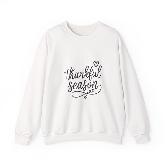 Thankful Season Crewneck Sweatshirt | Thanksgiving Thanksgiving Apparel