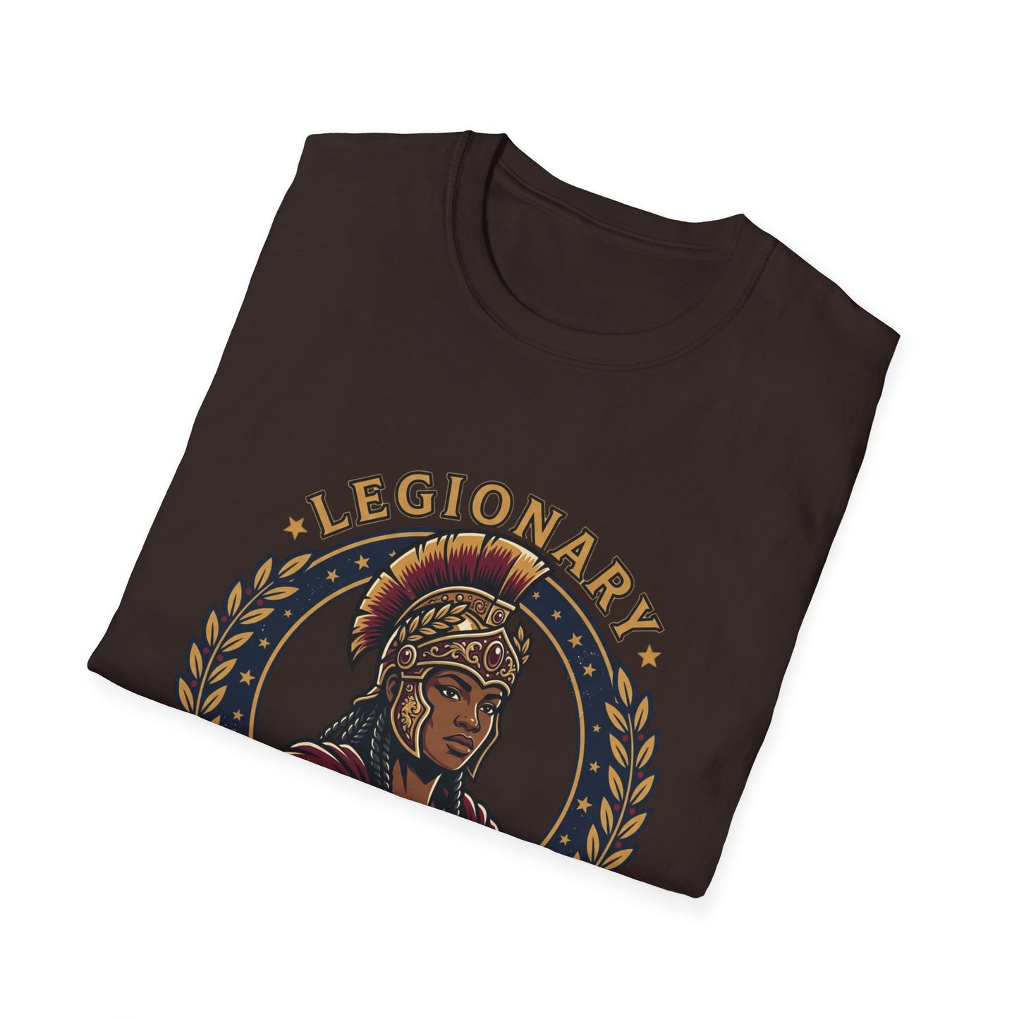 Legionary Black Queen T-Shirt — Empowering Afrocentric Warrior Tee