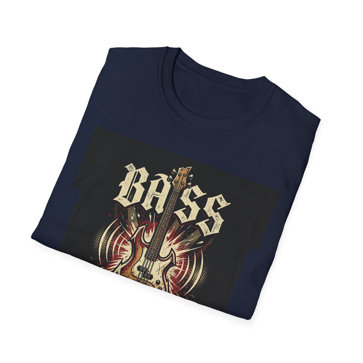 Bass Guitar T-Shirt — "Bass: If You Got It, Crank It Up!" Rock Music Tee