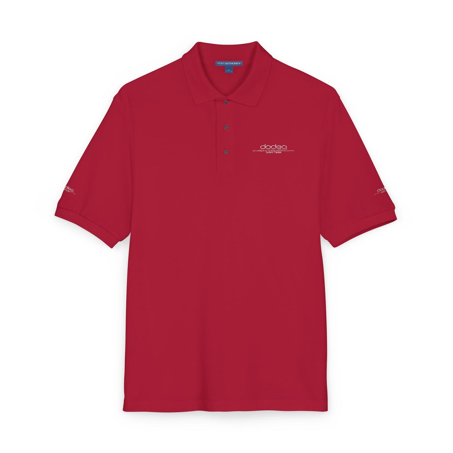 SPAM Embroidered Logo Polo Shirt