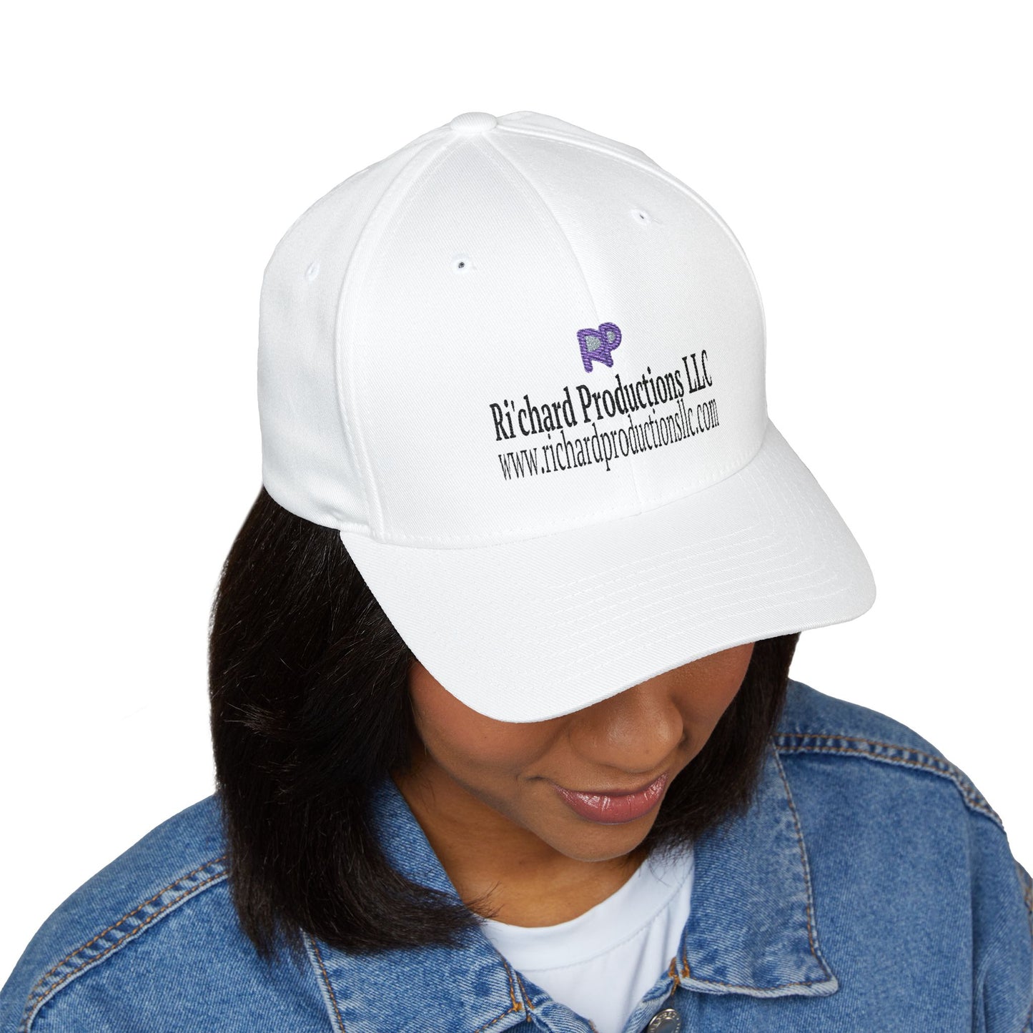 Richard Productions LLC Promotional Hat-Embroidered Logo Baseball Cap