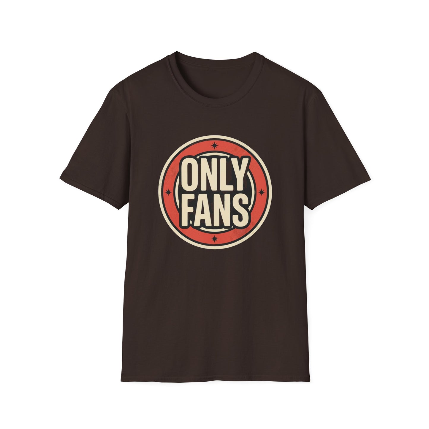 OnlyFans Logo Graphic T-Shirt — Retro Circle Design