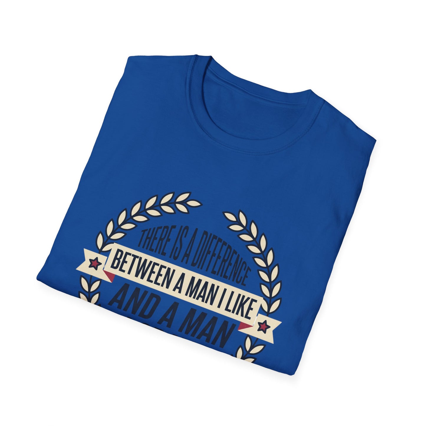 “There Is A Difference Between A Man I Like And A Man I Crave” Graphic Tee