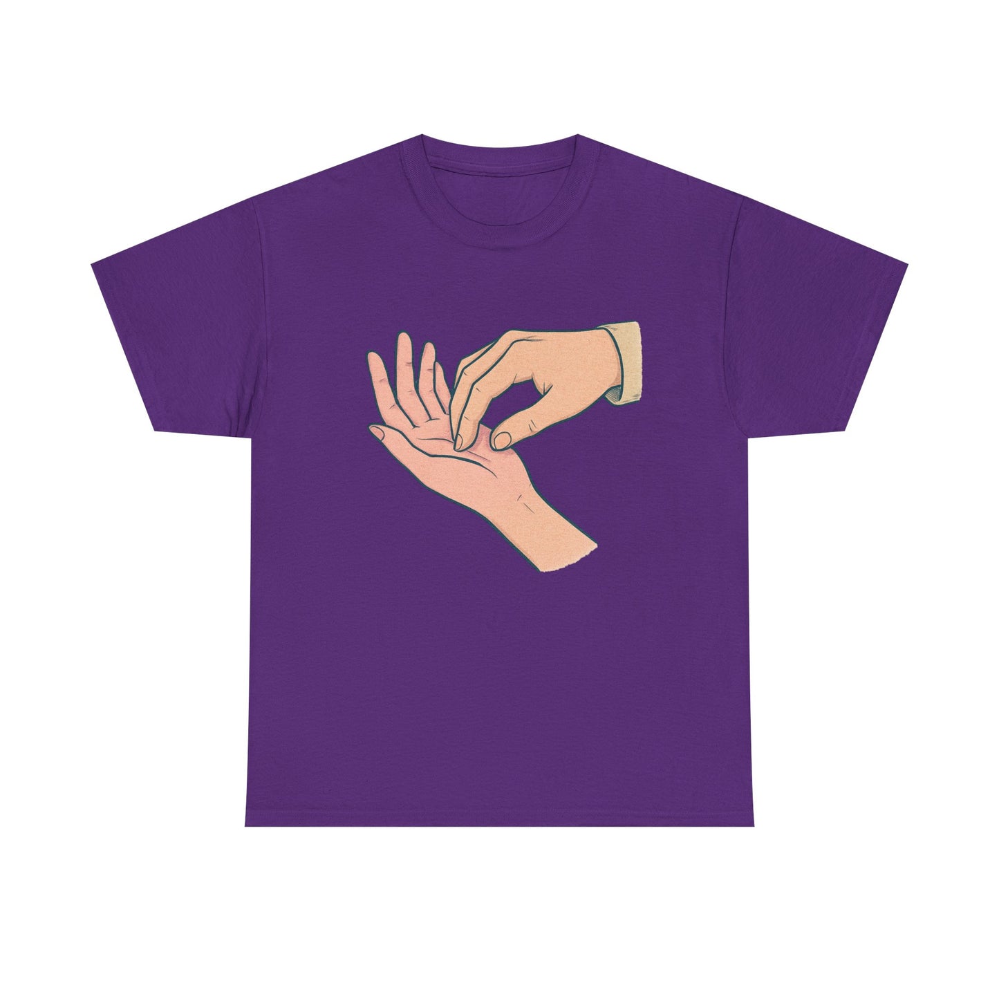 T-Shirt - Gentle Palm Reading Illustration Tee
