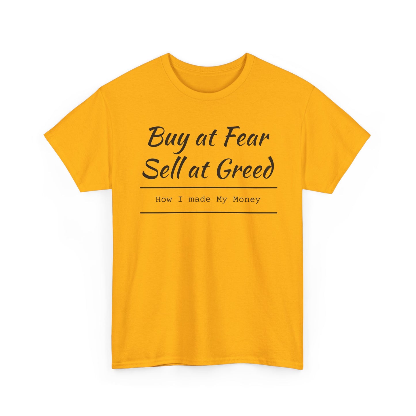 Buy at Fear Sell at Greed