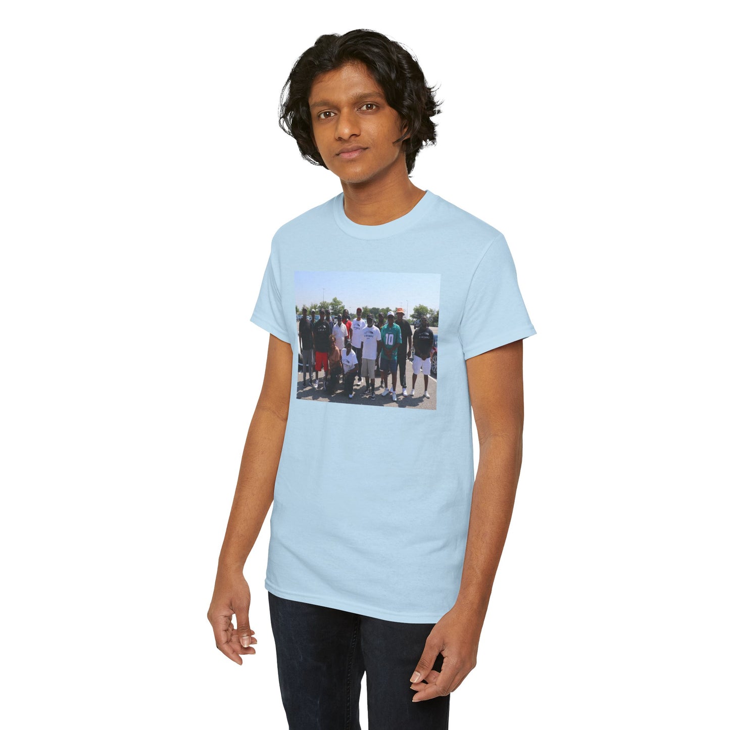 C-RYDERZ Group Photo Custom Tee — Personalized Reunion & Team Picture Shirt Printify