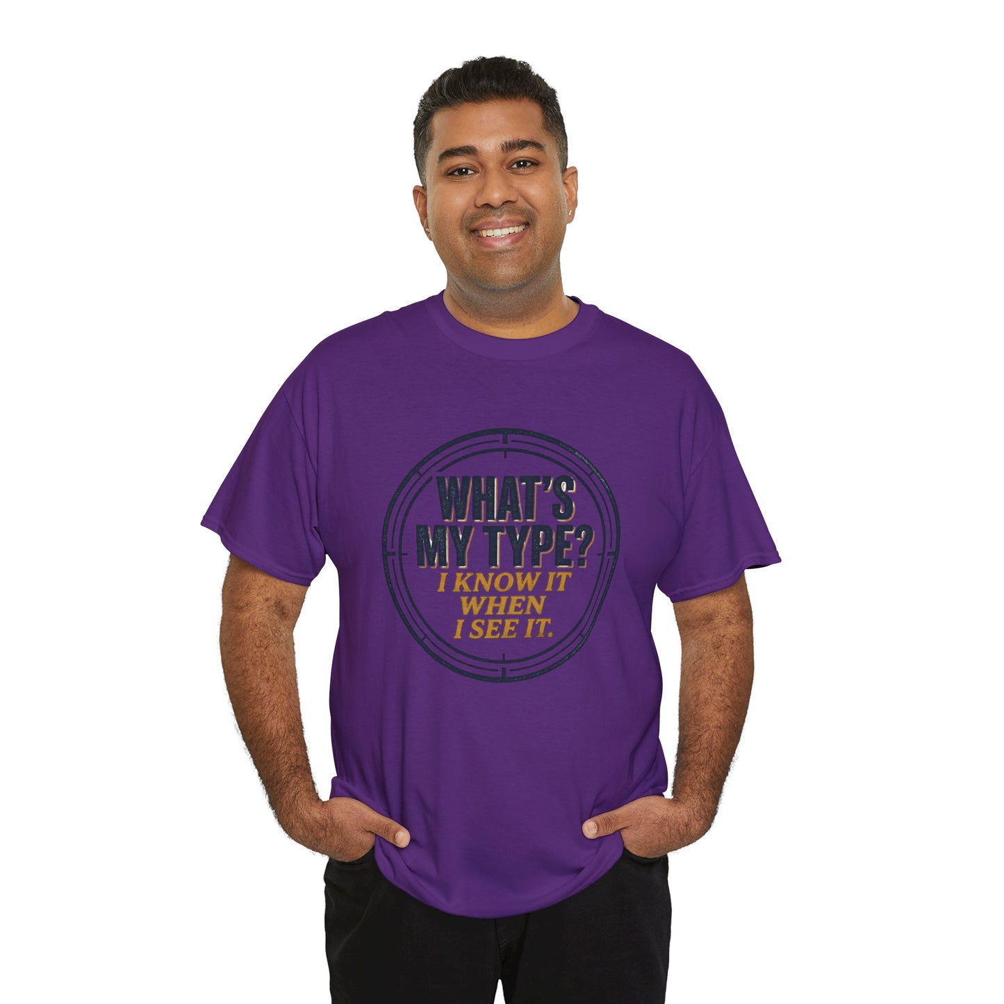 "What's My Type? I Know It When I See It" Graphic Tee