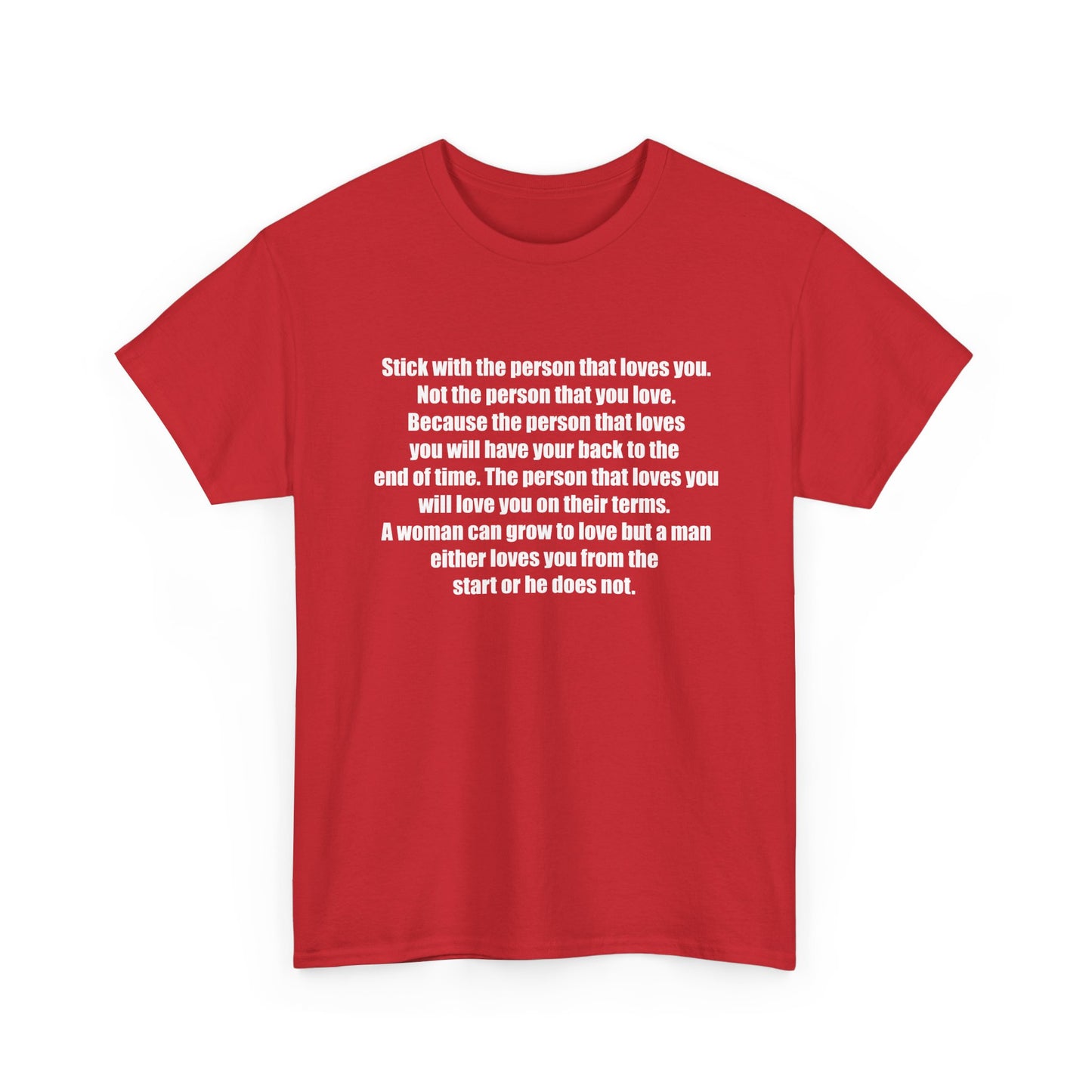 Motivational Quote Shirt for Love
