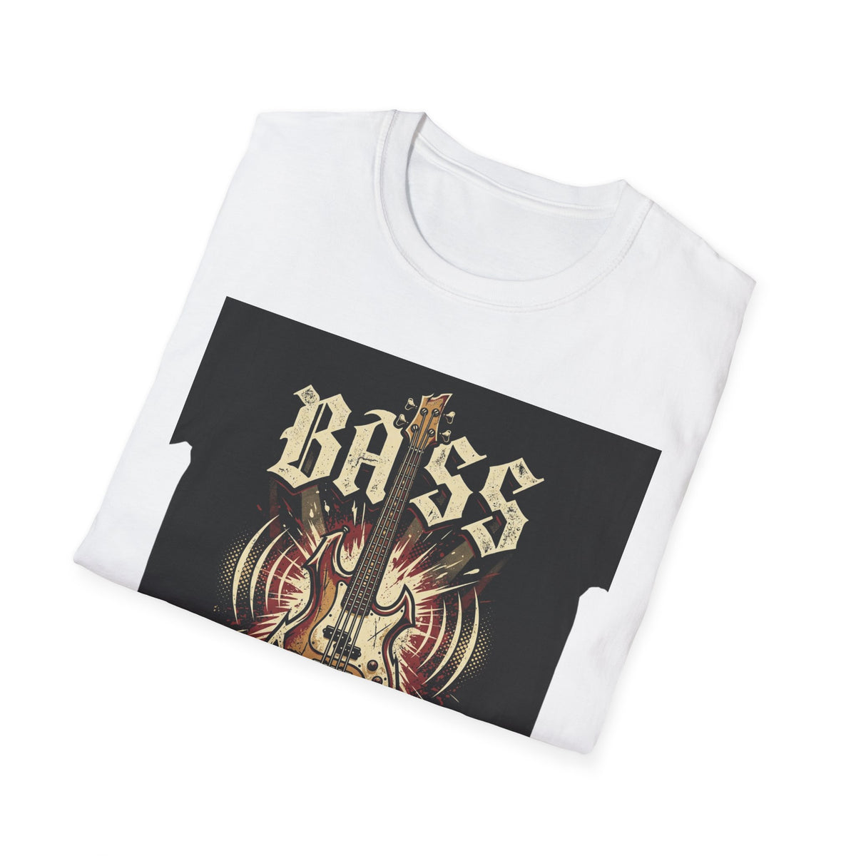 Bass Guitar T-Shirt — "Bass: If You Got It, Crank It Up!" Rock Music Tee