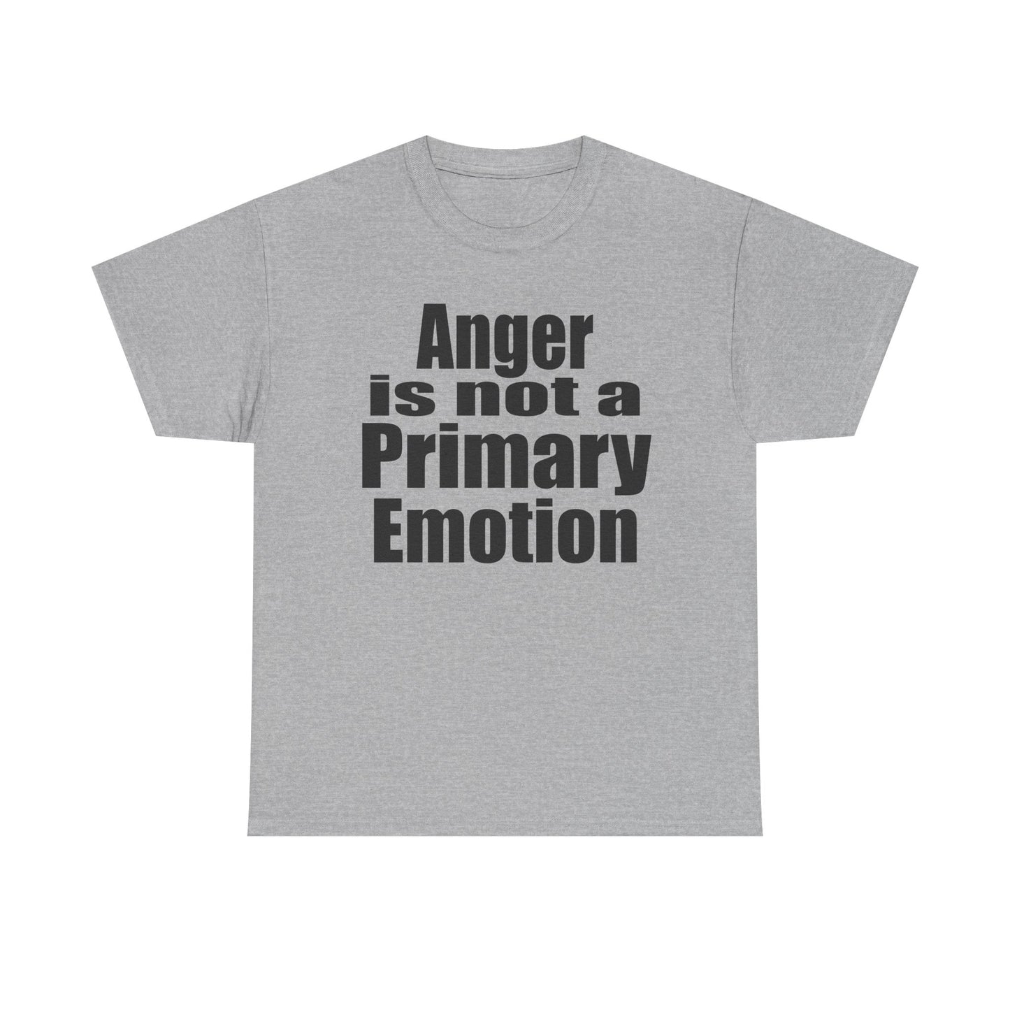 Anger is not a Primary Emotion
