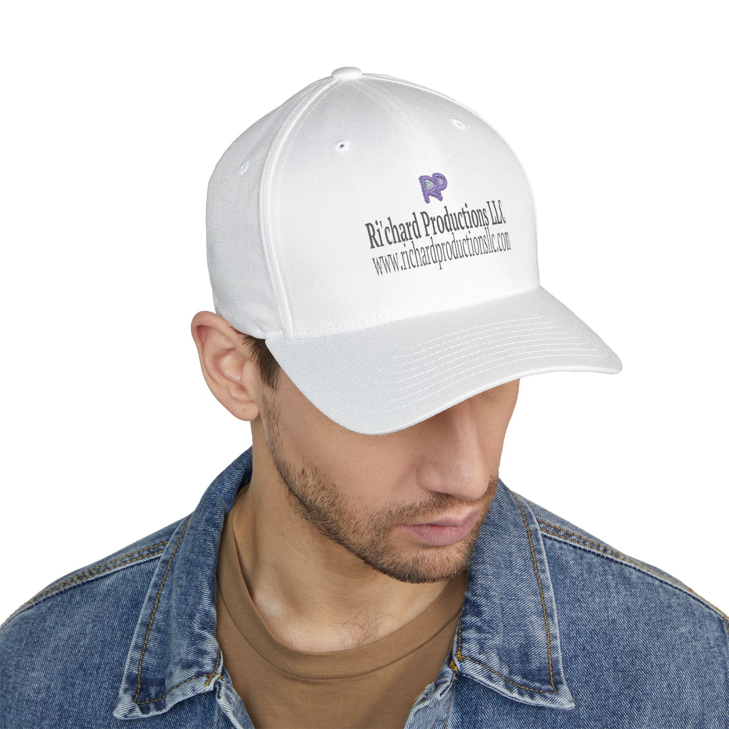 Richard Productions LLC Promotional Hat-Embroidered Logo Baseball Cap
