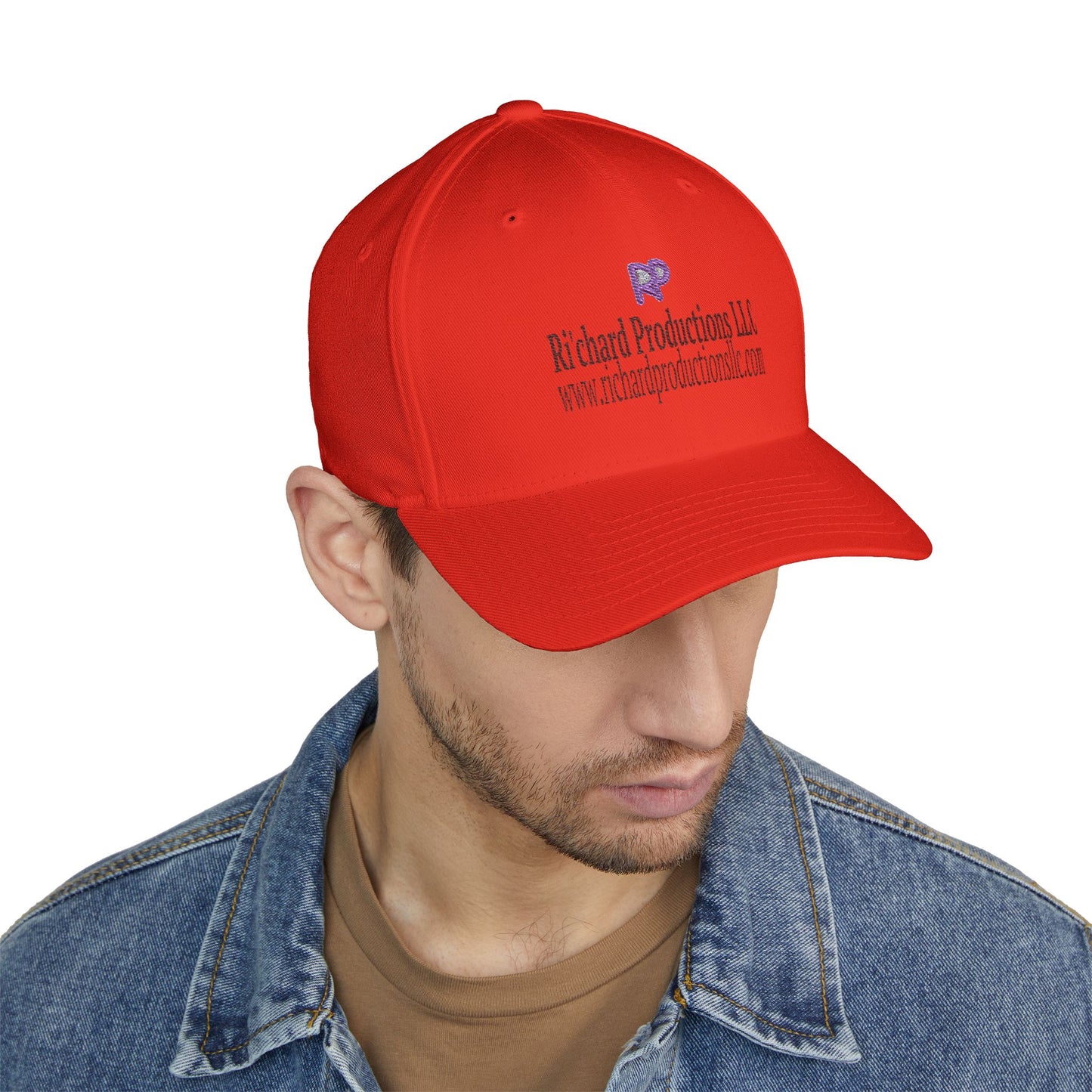 Richard Productions LLC Promotional Hat-Embroidered Logo Baseball Cap