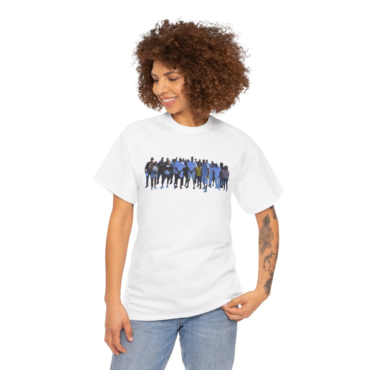 C-RYDERZ Crew Silhouette Graphic Tee — Diverse Group Streetwear T-Shirt