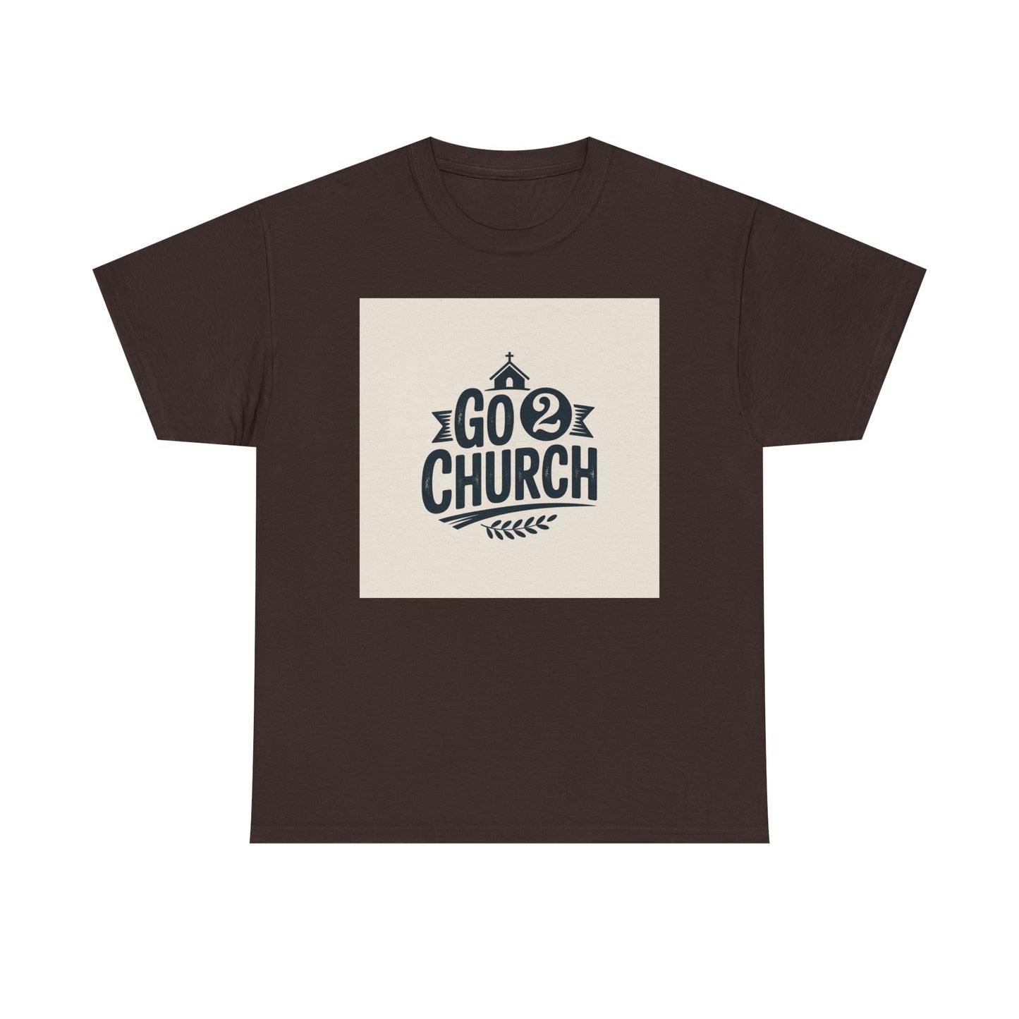 Go 2 Church T-Shirt — Faith-Based Gospel Tee