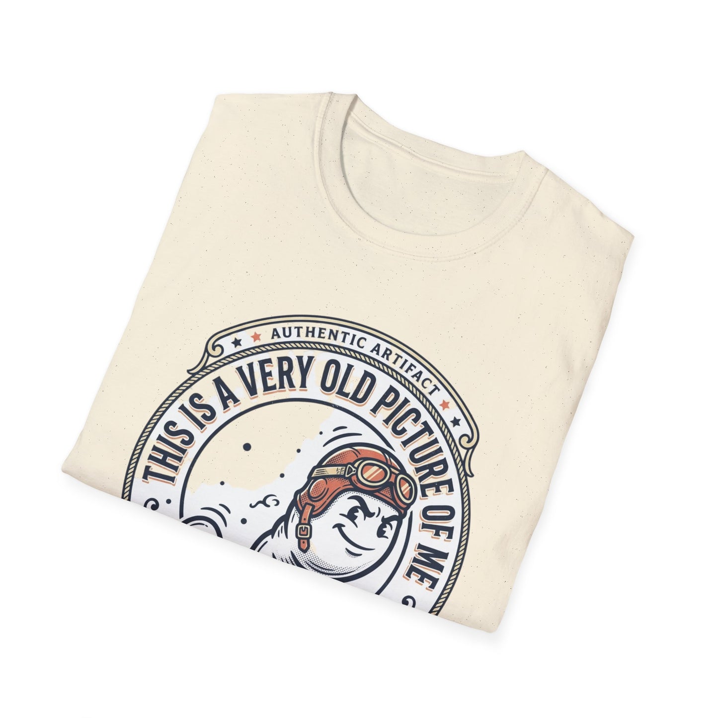 "This Is A Very Old Picture Of Me" Retro Marine Tee