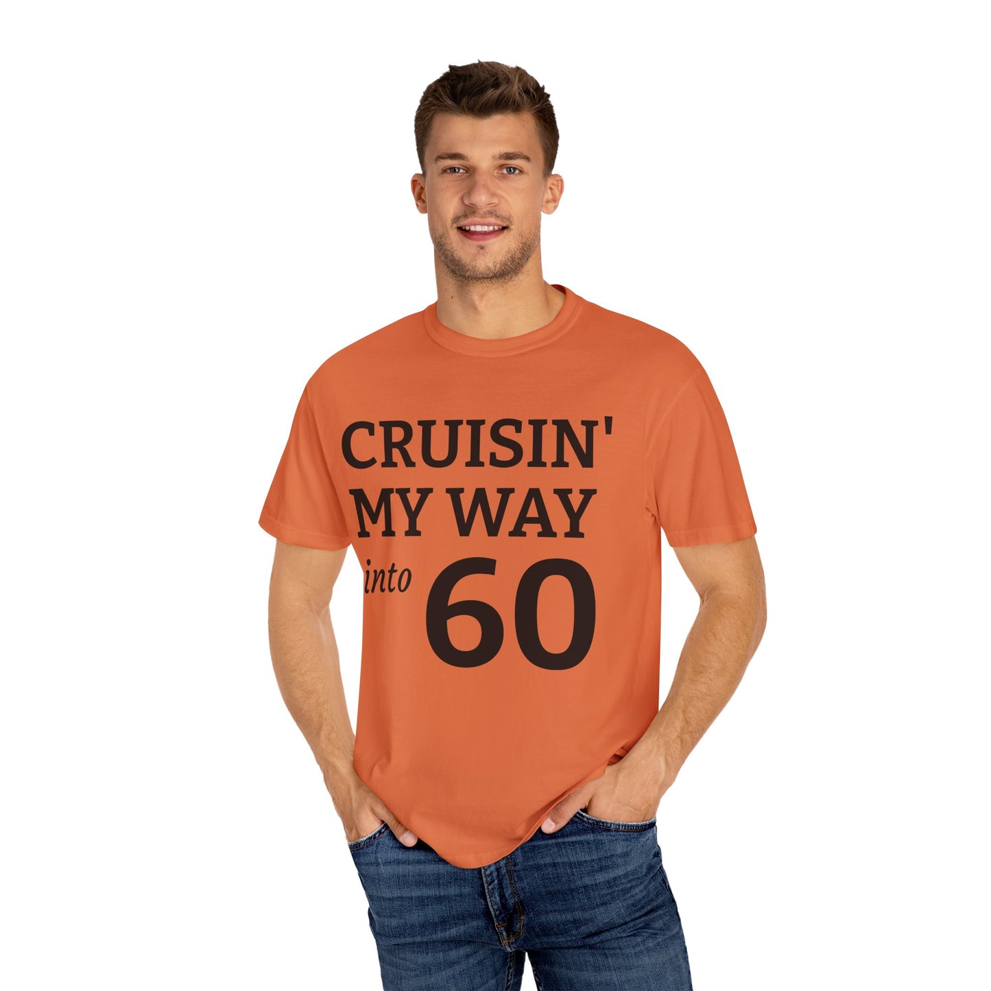 Cruisin' My Way Into 60 T-Shirt — 60th Birthday Tee