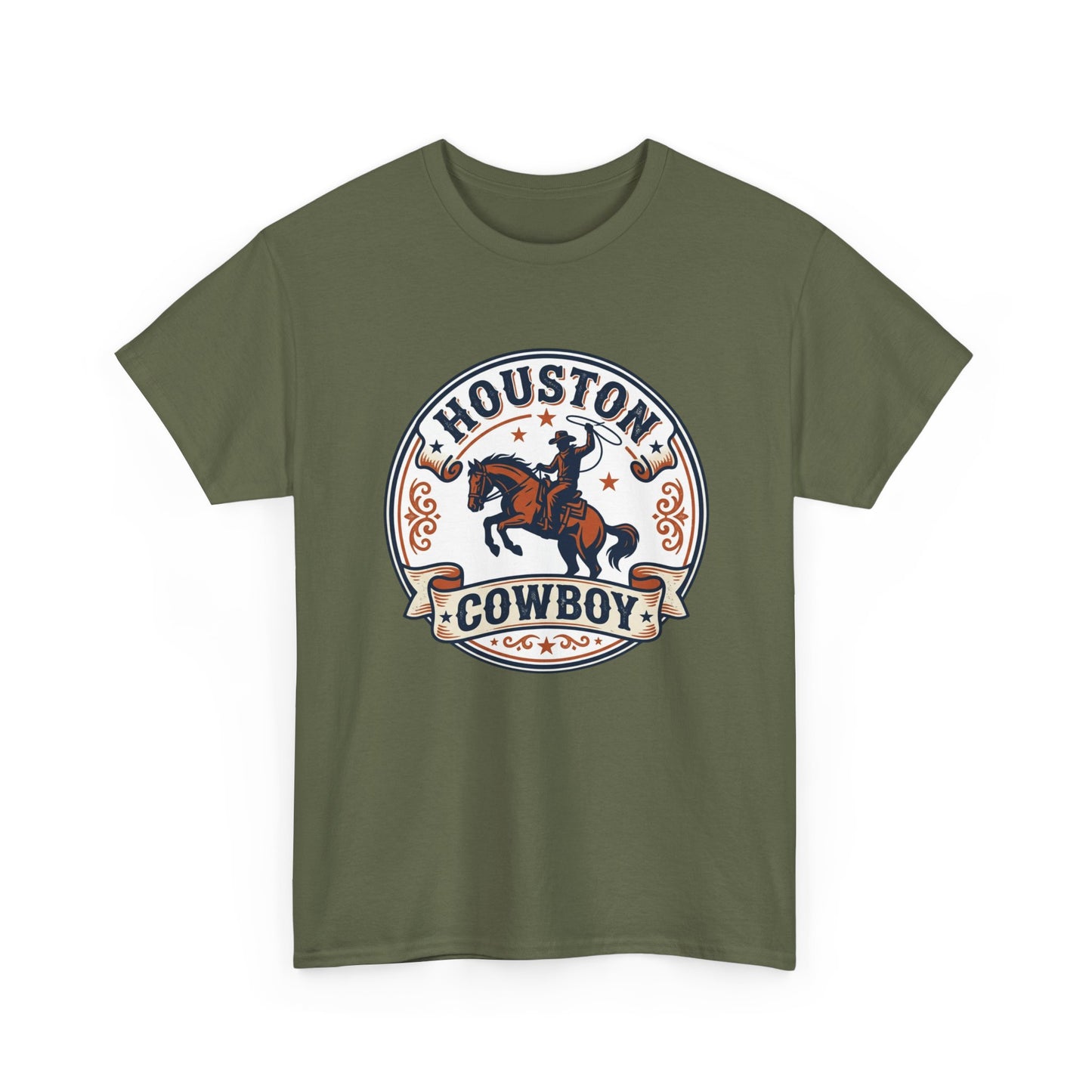 Houston Cowboy T-Shirt – Rodeo Western Graphic Tee