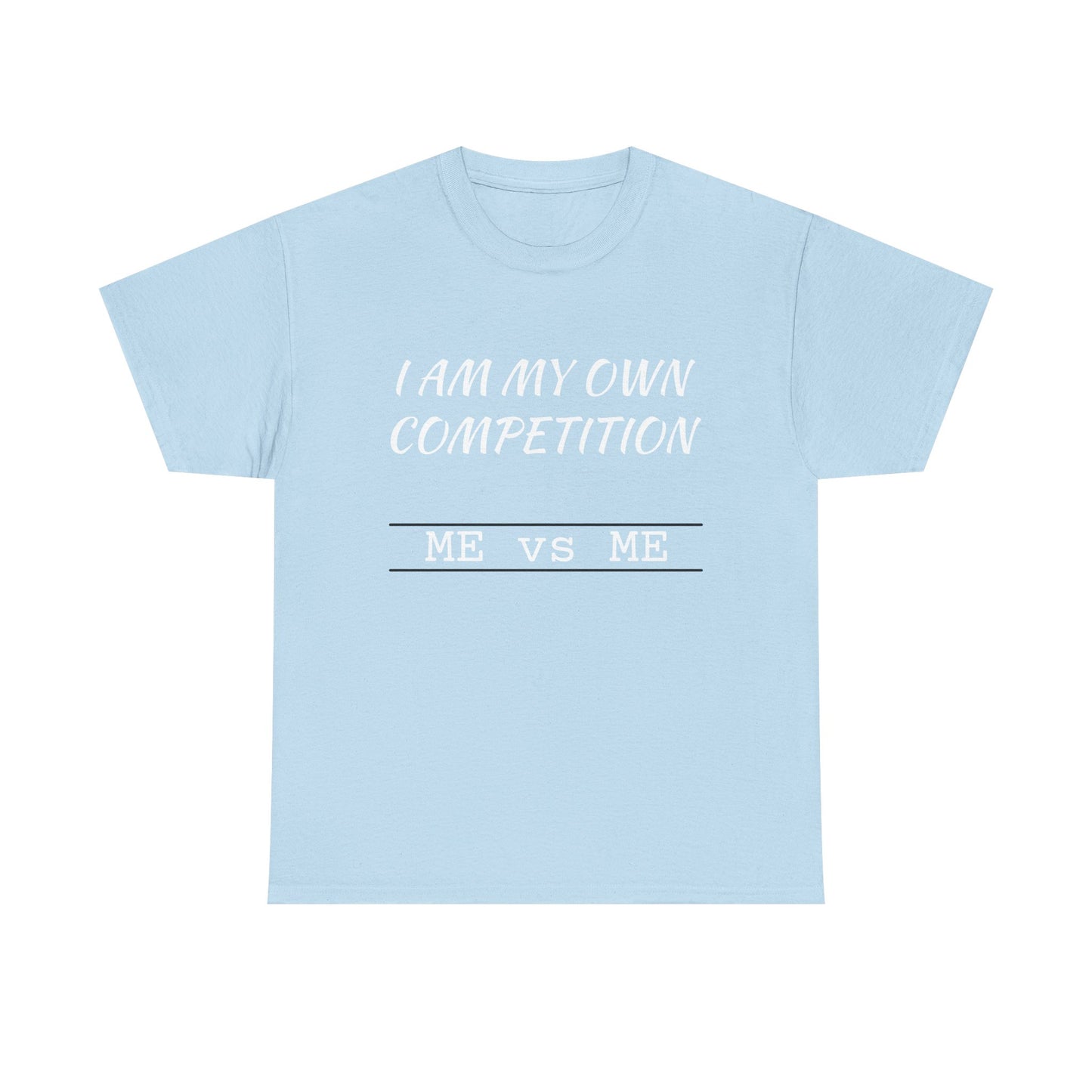 I am my own competition