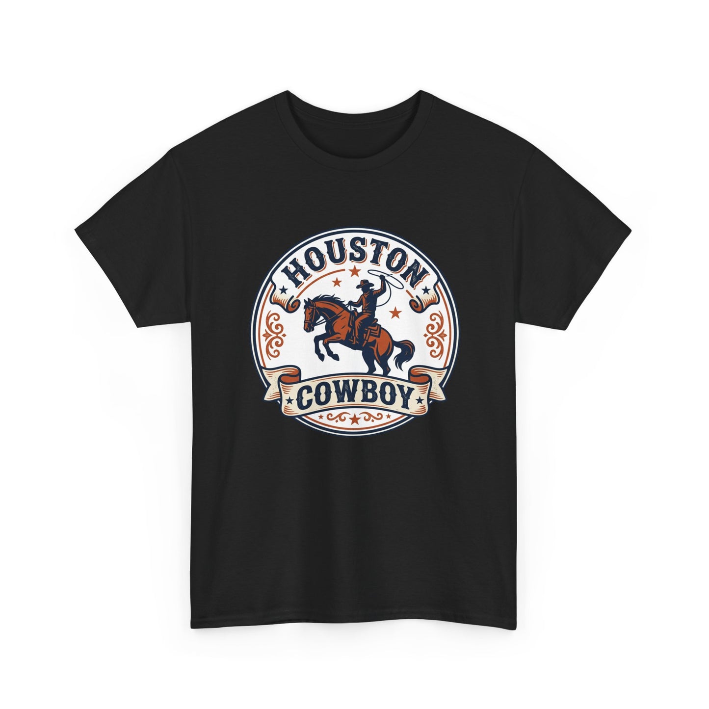 Houston Cowboy T-Shirt – Rodeo Western Graphic Tee