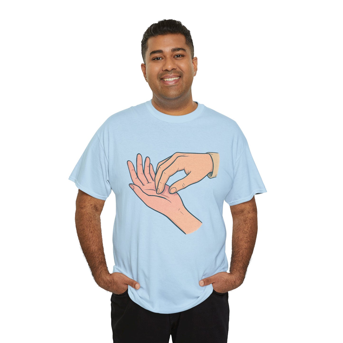 T-Shirt - Gentle Palm Reading Illustration Tee