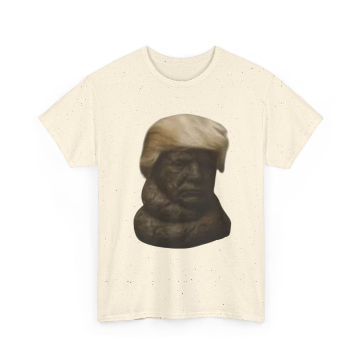 Graphic Tee — Bronze Bust Illustration T‑Shirt