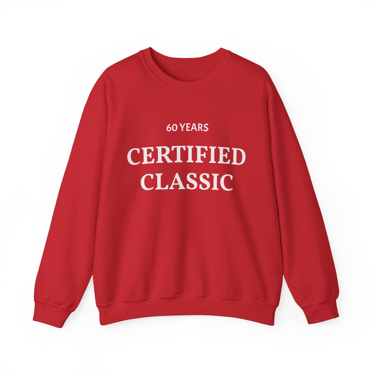 60 Years Certified Classic Sweatshirt