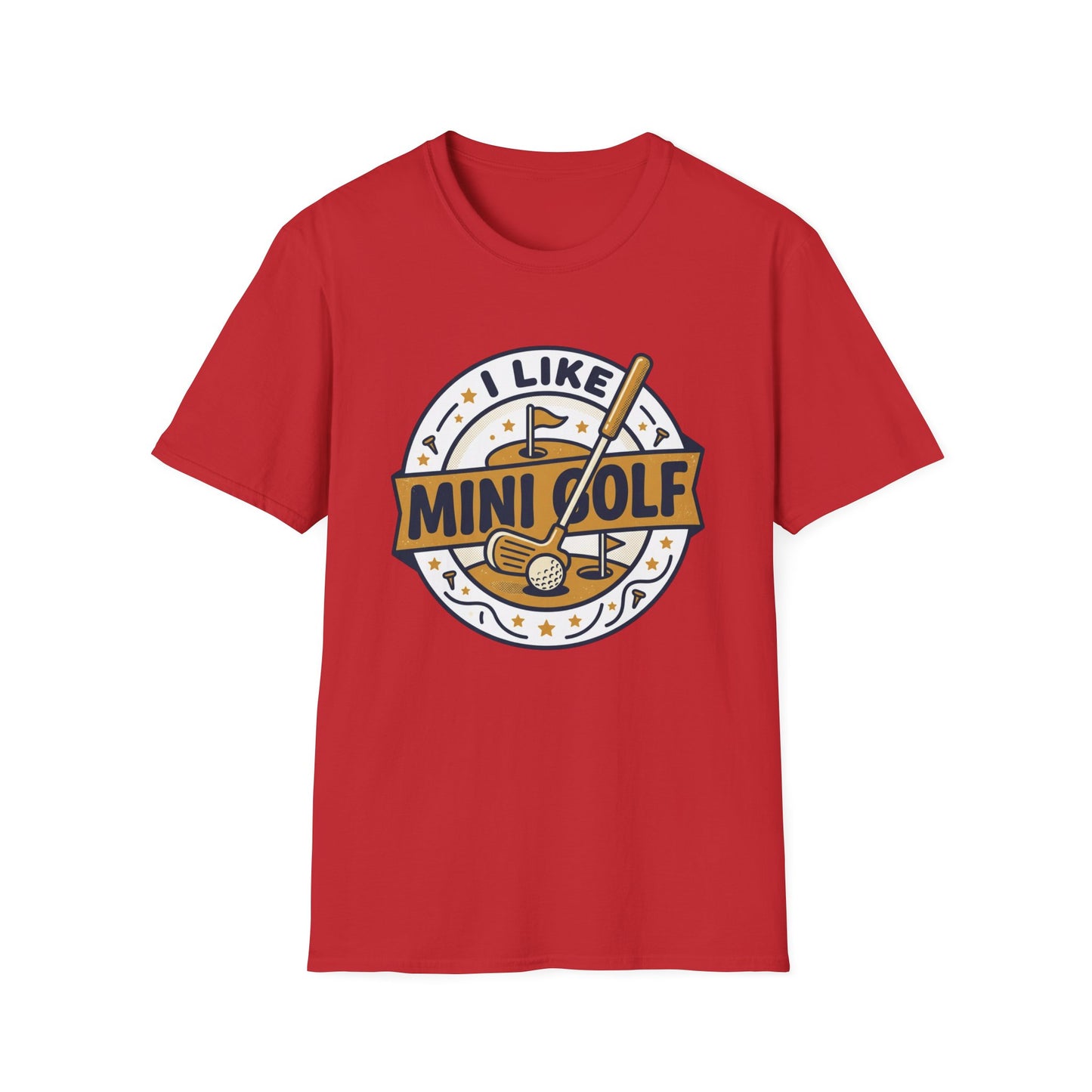 I Like Mini Golf T-Shirt — Retro Mini-Golf Graphic Tee for Fans & Players