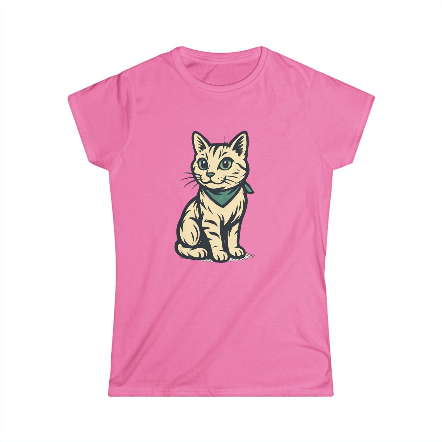 Cute Kitten Graphic Tee — Cat Mom Cute Cat T-Shirt